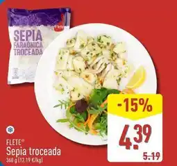 ALDI Flete - sepia troceada oferta