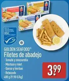 ALDI Golden seafood - filetes de abadejo oferta