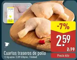 ALDI Cuartos traseros de pollo oferta