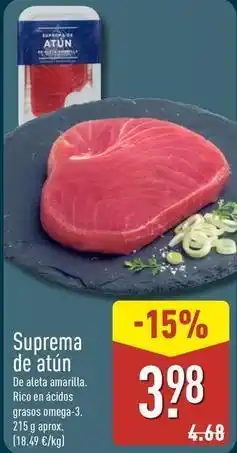 ALDI Suprema de atun oferta