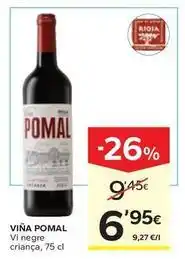Caprabo Viña pomal - vi negre criança oferta
