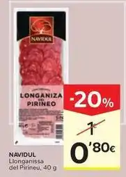 Caprabo Navidul - llonganissa del pirineu oferta