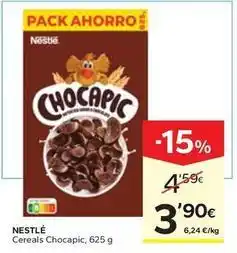 Caprabo Nestlé - cereals chocapic oferta