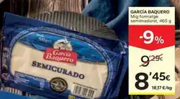 Caprabo García baquero - mig formatge semimadurat oferta