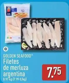 ALDI Golden seafood - filetes de merluza argentina oferta
