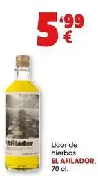 TOP Cash & Carry El afilador - licor de hierbas oferta