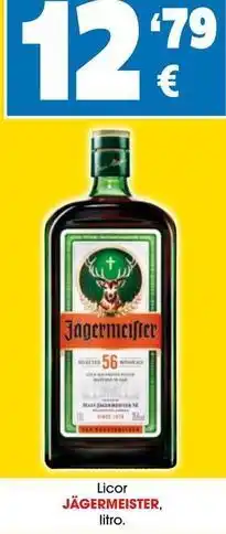 TOP Cash & Carry Jagermeister - licor oferta