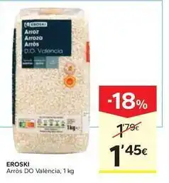 Caprabo Eroski - arros do valència oferta