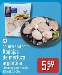 ALDI Golden seafood - rodajas de merluza argentina oferta