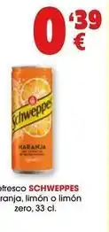 TOP Cash & Carry Schweppes - refresco de franja oferta