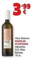 TOP Cash & Carry Raiolas d´outono - vino blanco albariño, d.o. rías baixas oferta