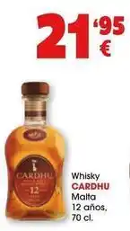 TOP Cash & Carry Cardhu - whisky malta 12 anos oferta