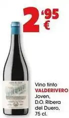 TOP Cash & Carry Valderivero - vino tinto joven, d.o. ribera del duero oferta
