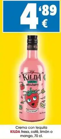 TOP Cash & Carry Kilda - crema con tequila fresa, café, limon o mango oferta