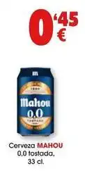 TOP Cash & Carry Mahou - cerveza 0,0 tostada oferta