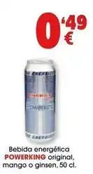 TOP Cash & Carry Powerking - bebida energética original mango o ginsen oferta