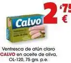 TOP Cash & Carry Calvo - ventresca de atun en aceite de oliva oferta