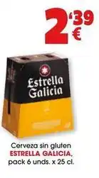 TOP Cash & Carry Estrella galicia - cerveza sin gluten oferta