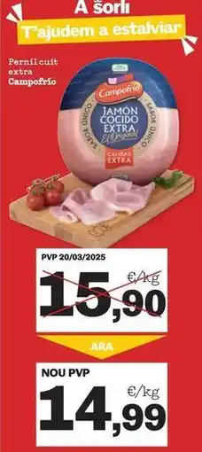 Sorli Campofrío - pernil cuite oferta