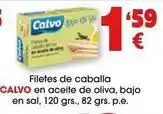 TOP Cash & Carry Calvo - filetes de caballa en aceite de oliva, bajo en sal oferta
