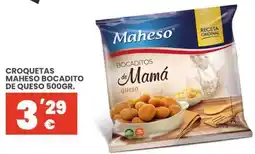 Díaz Cadenas Maheso - croquetas bocadito de queso oferta