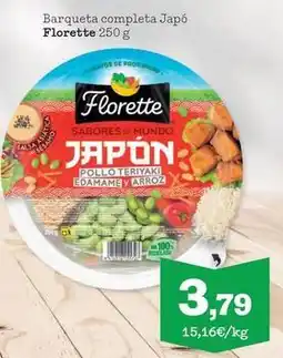 Sorli Florette - barqueta completa japó oferta