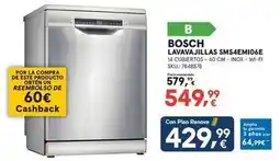 Worten Bosch - lavavajillas smsaemi06e oferta