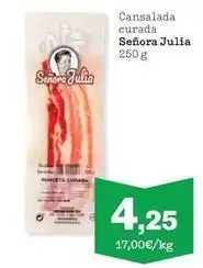 Sorli Señora julia - cansalada curada oferta