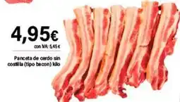 Cash Ifa Panceta de cerdo sin cosmlla oferta