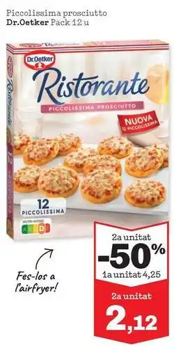 Sorli Dr oetker - piccoissima prosciutto oferta