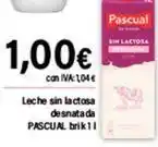 Cash Ifa Pascual - leche sin lactosa desnatada oferta