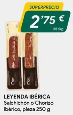 Masymas Leyenda Ibérica Salchichón o Chorizo ibérico oferta