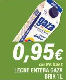 Cash Ifa Gaza - leche entera gaza brik oferta