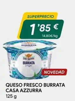 Masymas Casa Azzurra queso fresco burrata oferta
