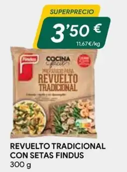 Masymas Findus revuelto tradicional con setas oferta