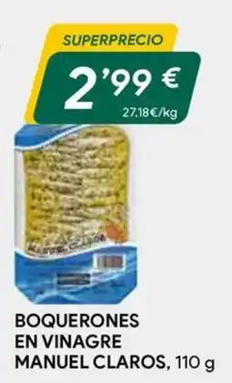 Masymas manuel claros boquerones en vinagre oferta