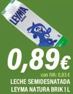 Cash Ifa Leyma - leche semidesnatada oferta