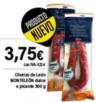 Cash Ifa Chorizo de leon dulce o picante oferta