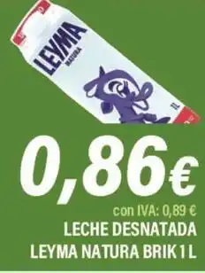 Cash Ifa Leyma - leche desnatada oferta