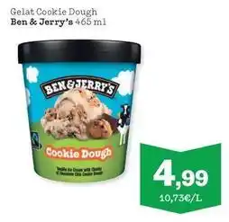 Sorli Ben & jerry's - gelat cookie dough oferta