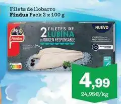 Sorli Findus - filets de llobarro oferta