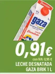 Cash Ifa Gaza - leche desnatada oferta