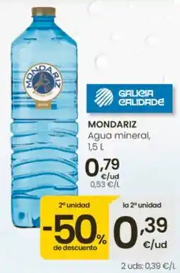 Eroski Mondariz Agua mineral oferta