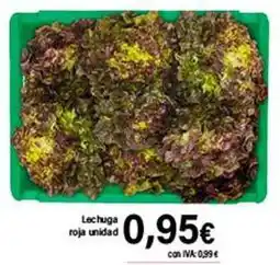 Cash Ifa Lechuga roja unidad oferta