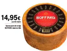 Cash Ifa Puro - queso puro de oveja boffard reserva oferta