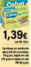 Cash Ifa Calvo - sardinas en aceite de oliva normales oferta