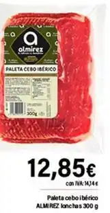 Cash Ifa Almirez - paleta cebo iberico oferta