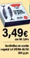 Cash Ifa La vieira - sardinillas en aceite vegetal oferta