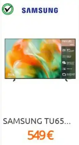 Eureka Electrodomésticos Samsung - tu65 oferta