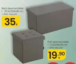 Eroski Baúl desmontable oferta
